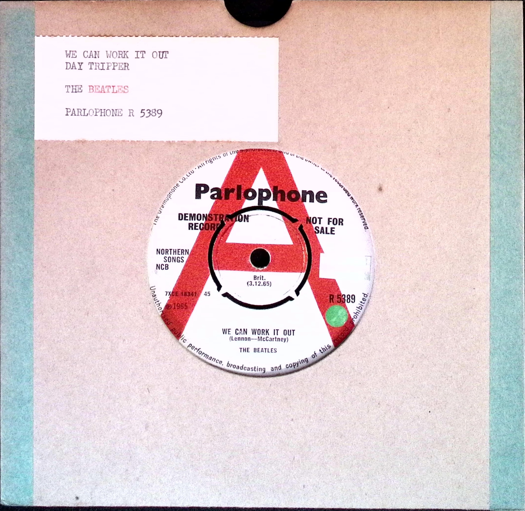 The Beatles  - We Can Work It Out / Day Tripper (UK)