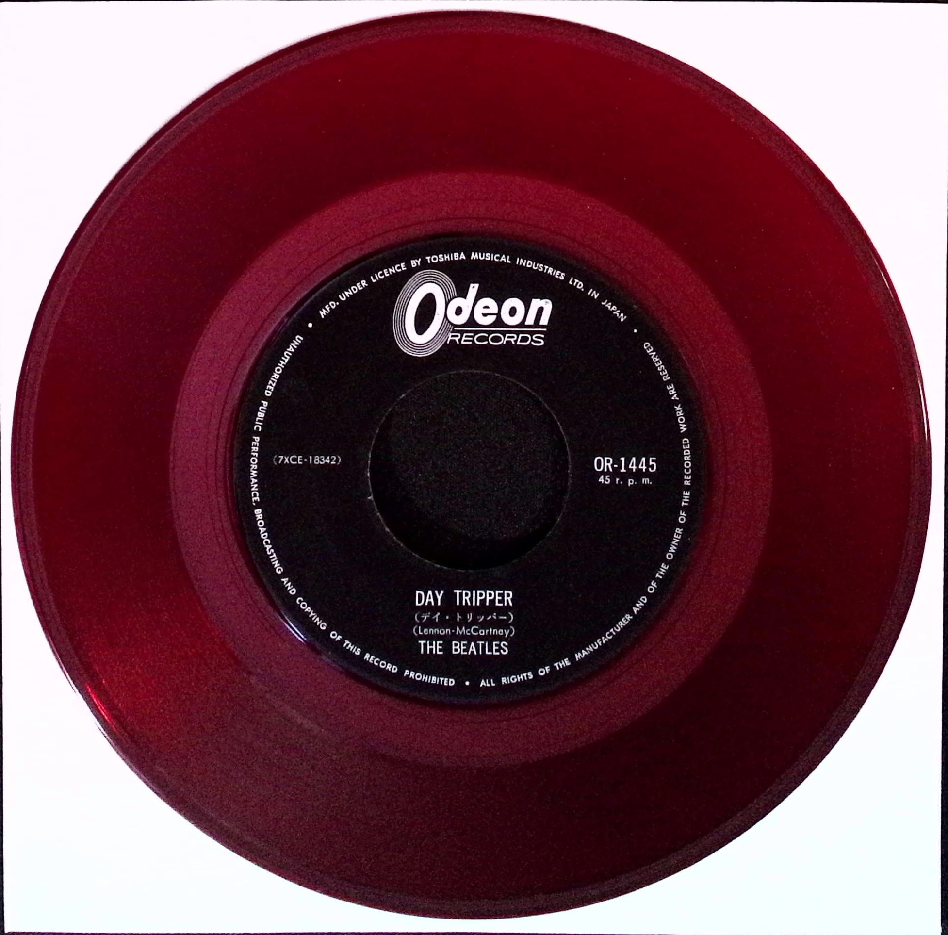 The Beatles - We Can Work It Out / Day Tripper (Japan)
