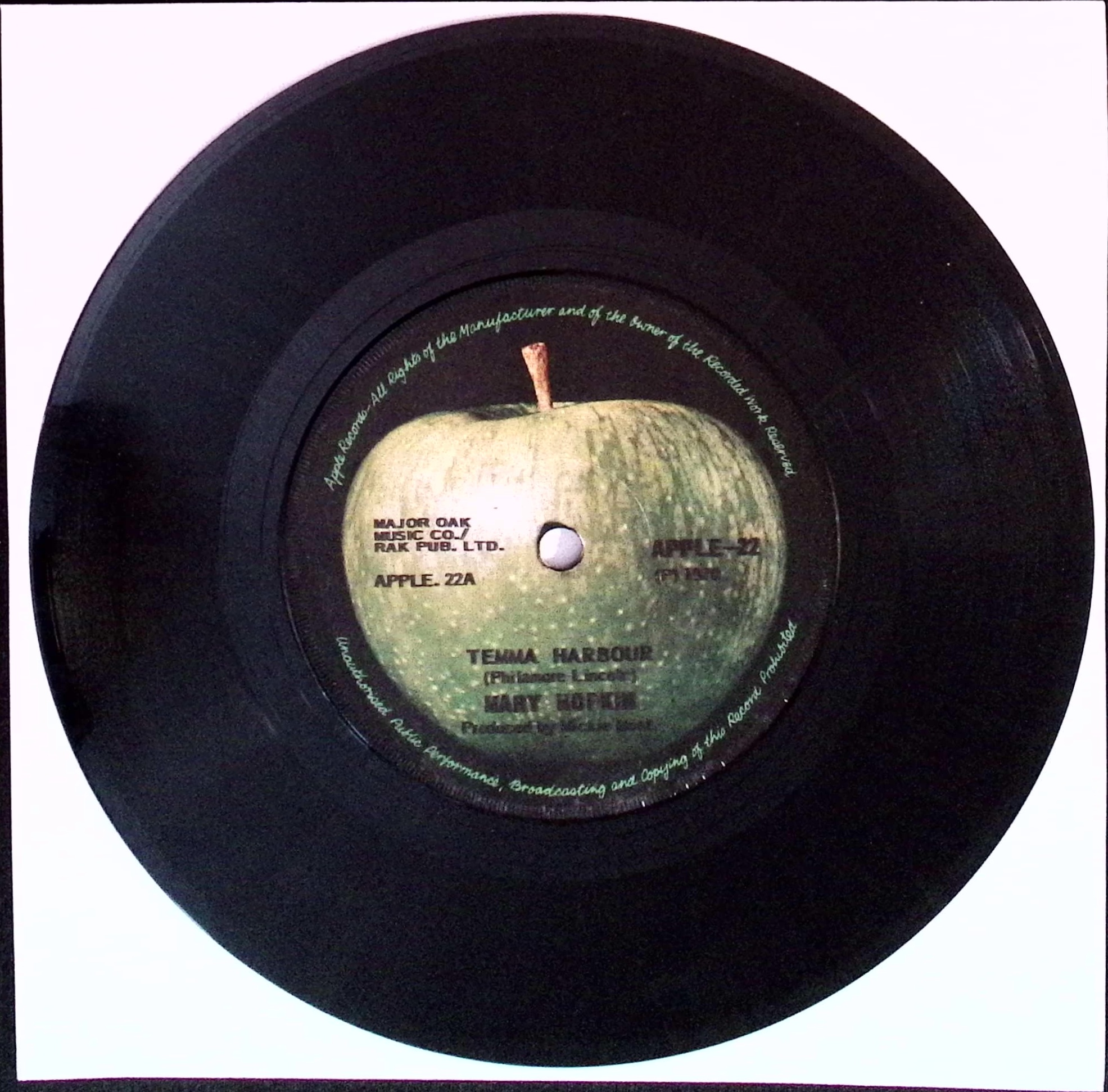 Mary Hopkin - Temma Harbour / Lontano Dagli Occhi (Singapore)
