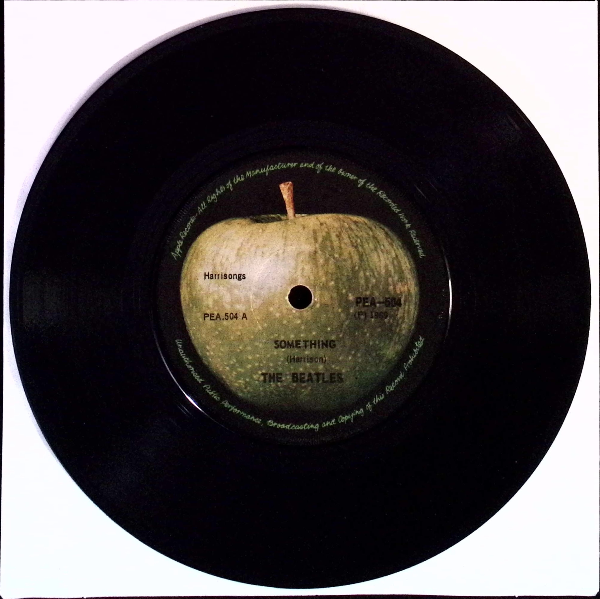 The Beatles - Something/ Come Together (Singapore)