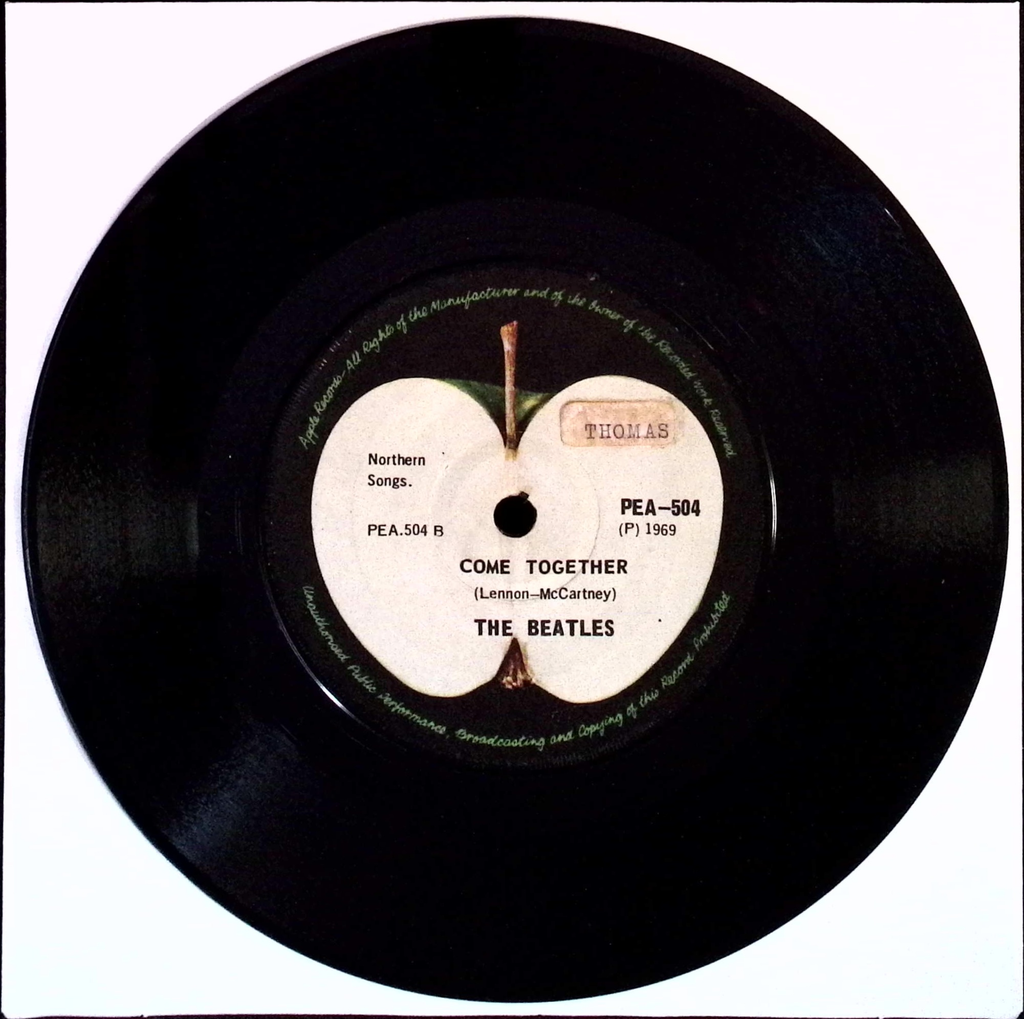 The Beatles - Something/ Come Together (Singapore)