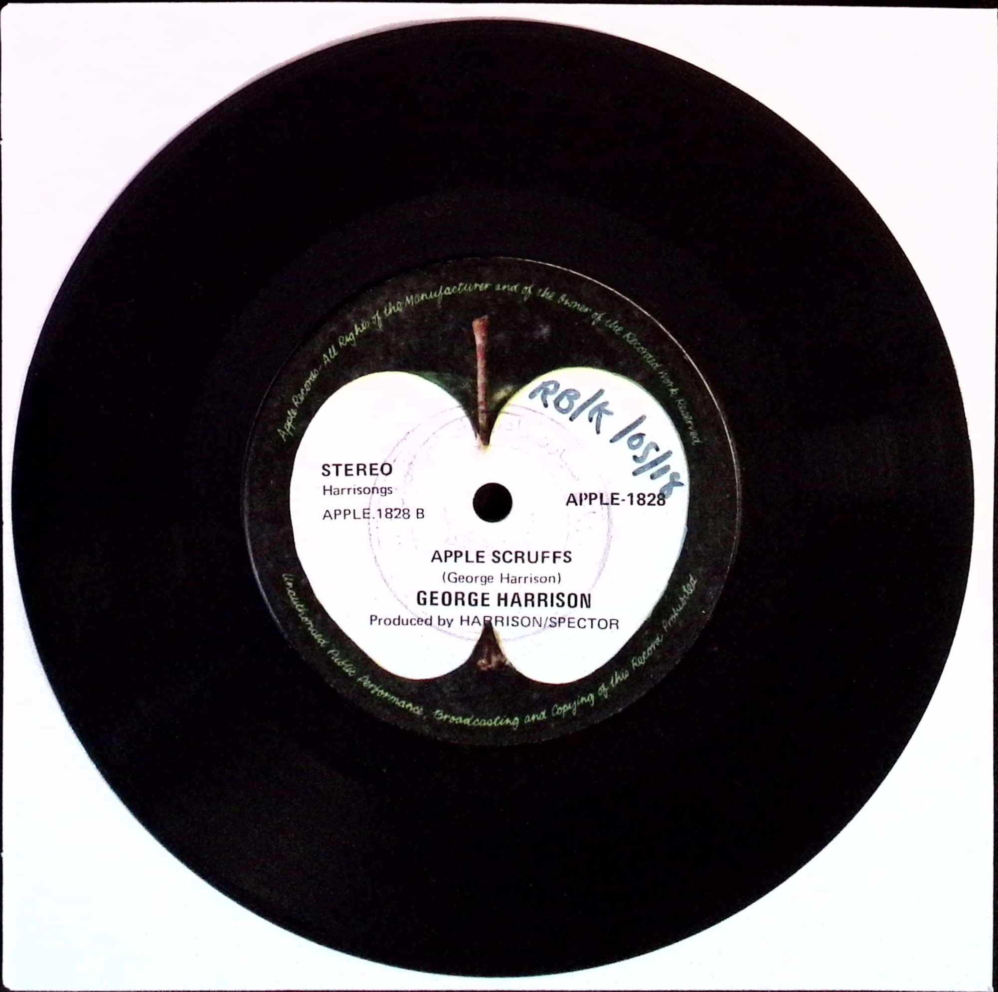 George Harrison - What Is Life / Apple Scruffs (Singapore)