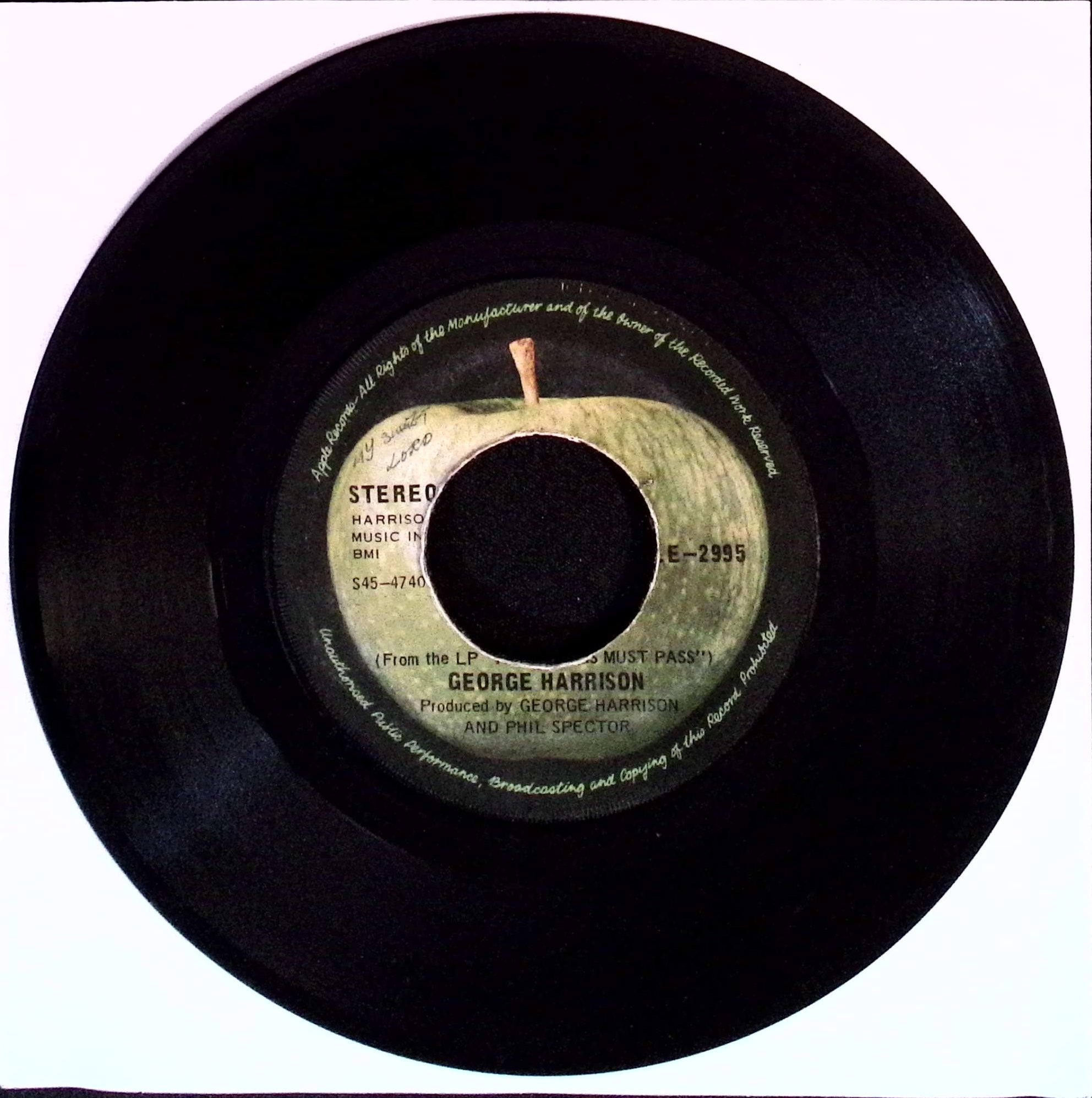 George Harrison - My Sweet Lord / Isn't It Pity (Singapore)