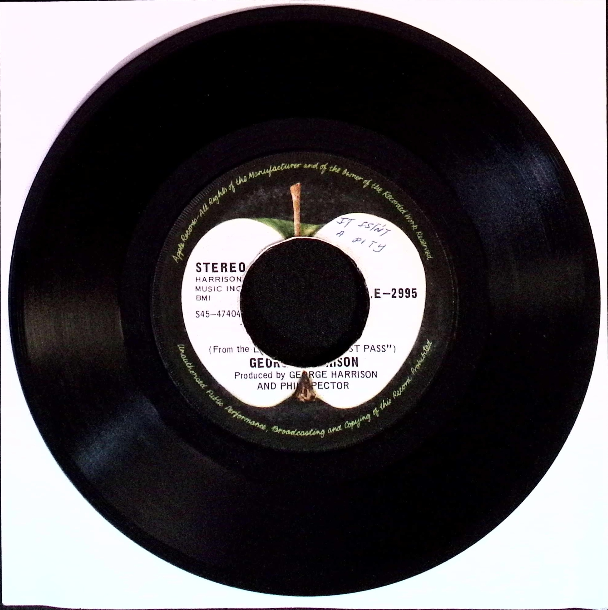 George Harrison - My Sweet Lord / Isn't It Pity (Singapore)