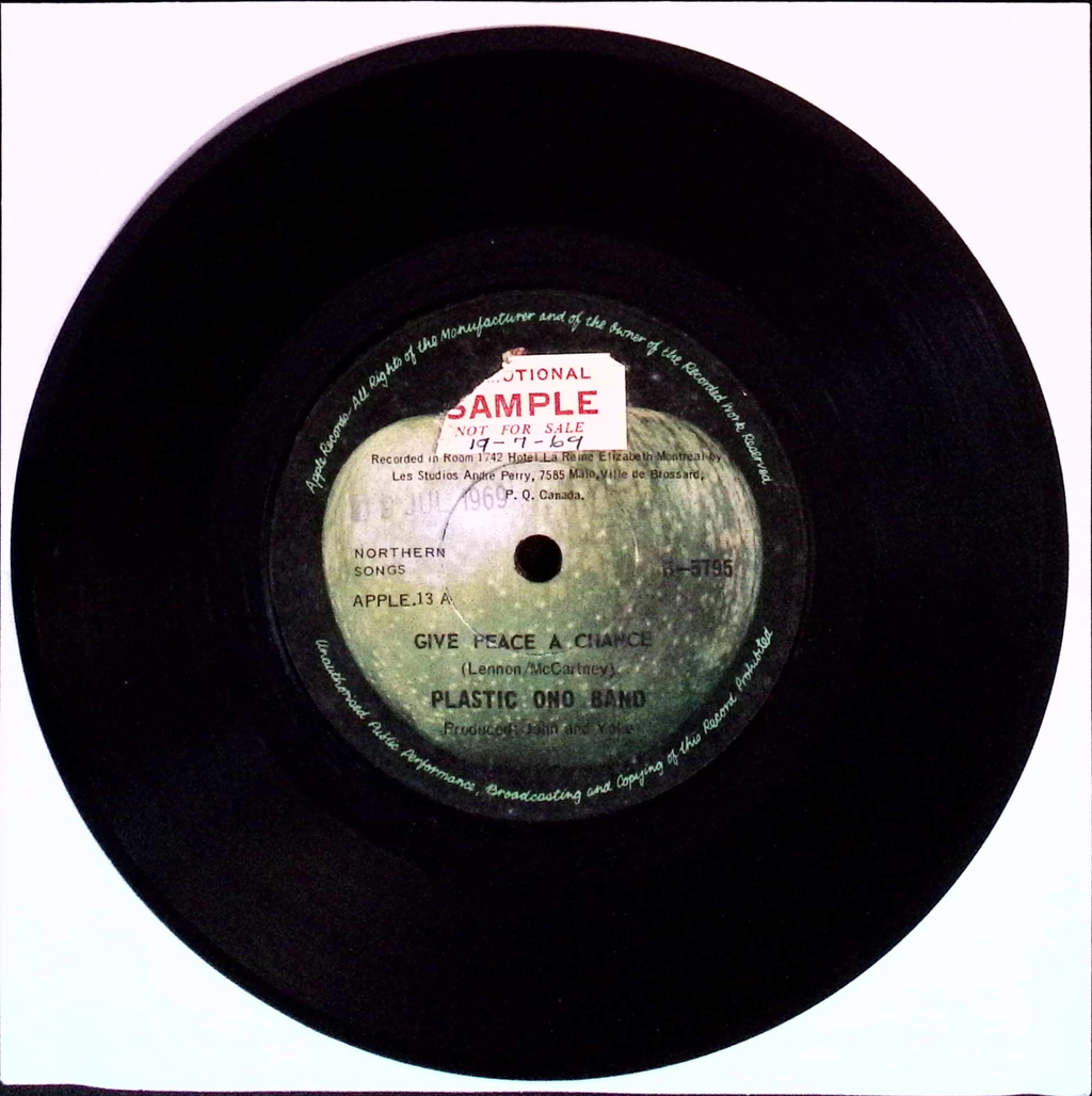 John Lennon - Give Peace A Chance / Remember Love (Singapore)
