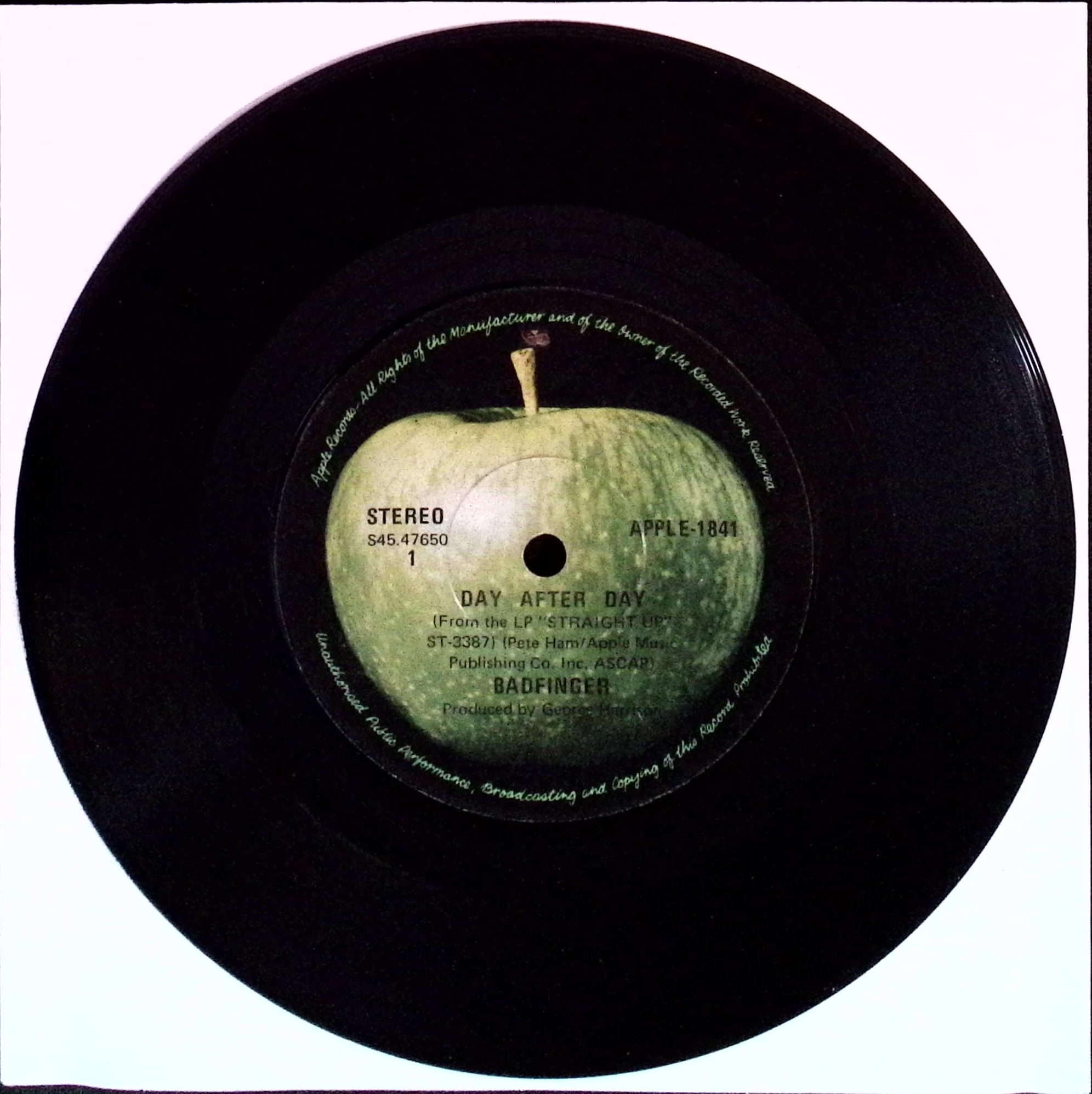 Badfinger - Day After Day / Money (Singapore)