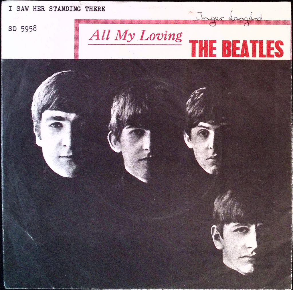 The Beatles - All My Loving / I Saw Her Standing There (Norway)