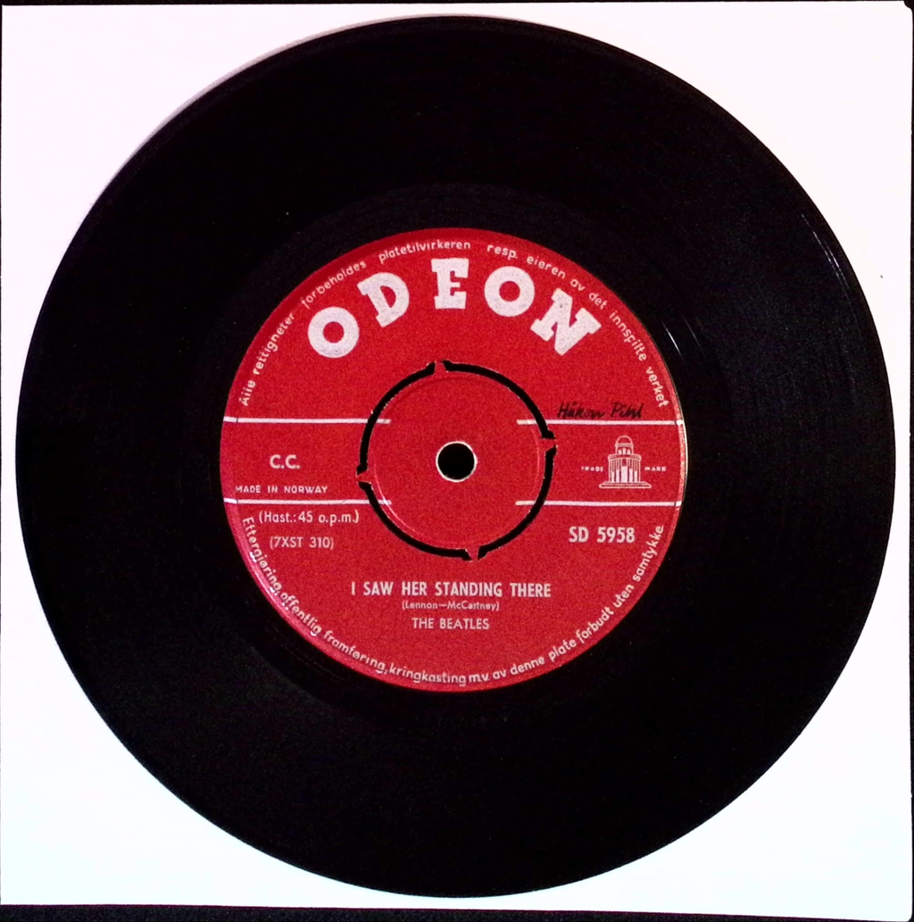 The Beatles - All My Loving / I Saw Her Standing There (Norway)