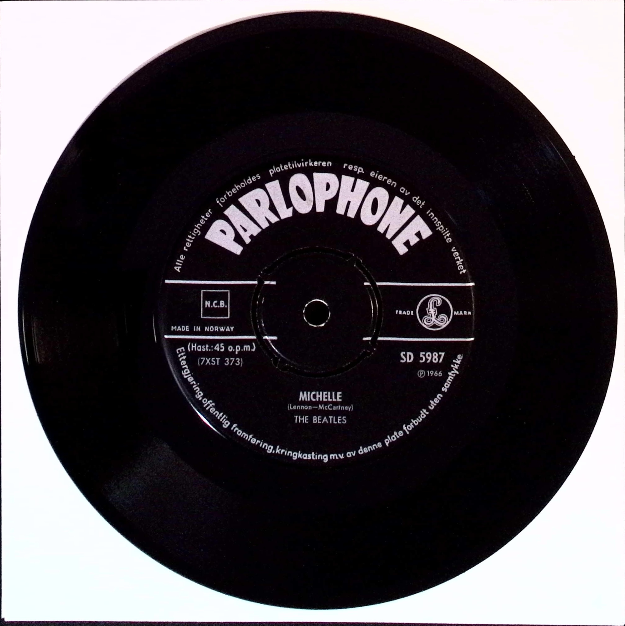 The Beatles - Michelle / Girl (Norway)