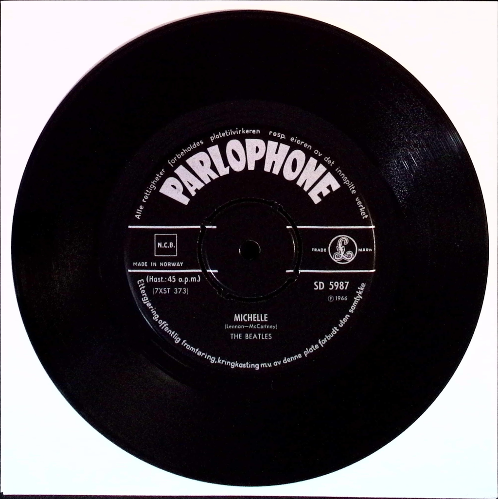 The Beatles - Michelle / Girl (Norway)