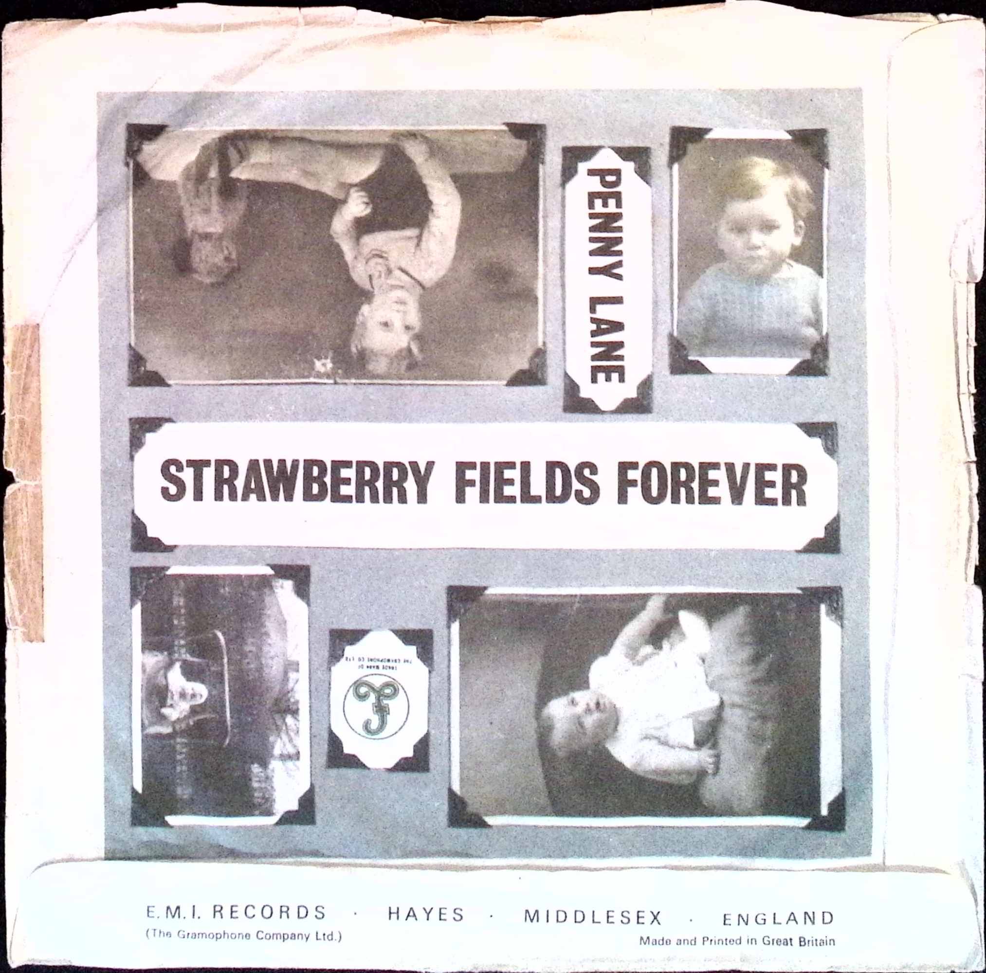 The Beatles - Strawberry Fields Forever / Penny Lane (Norway)