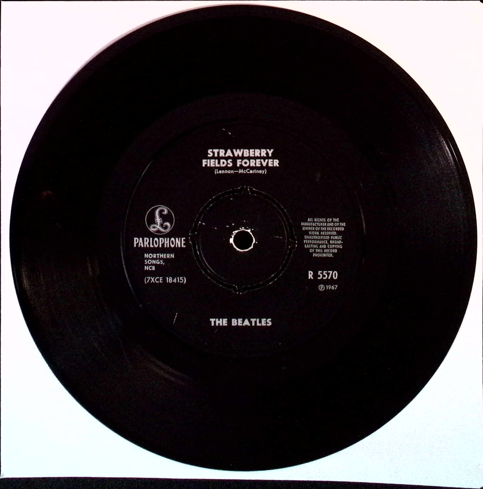 The Beatles - Strawberry Fields Forever / Penny Lane (Norway)