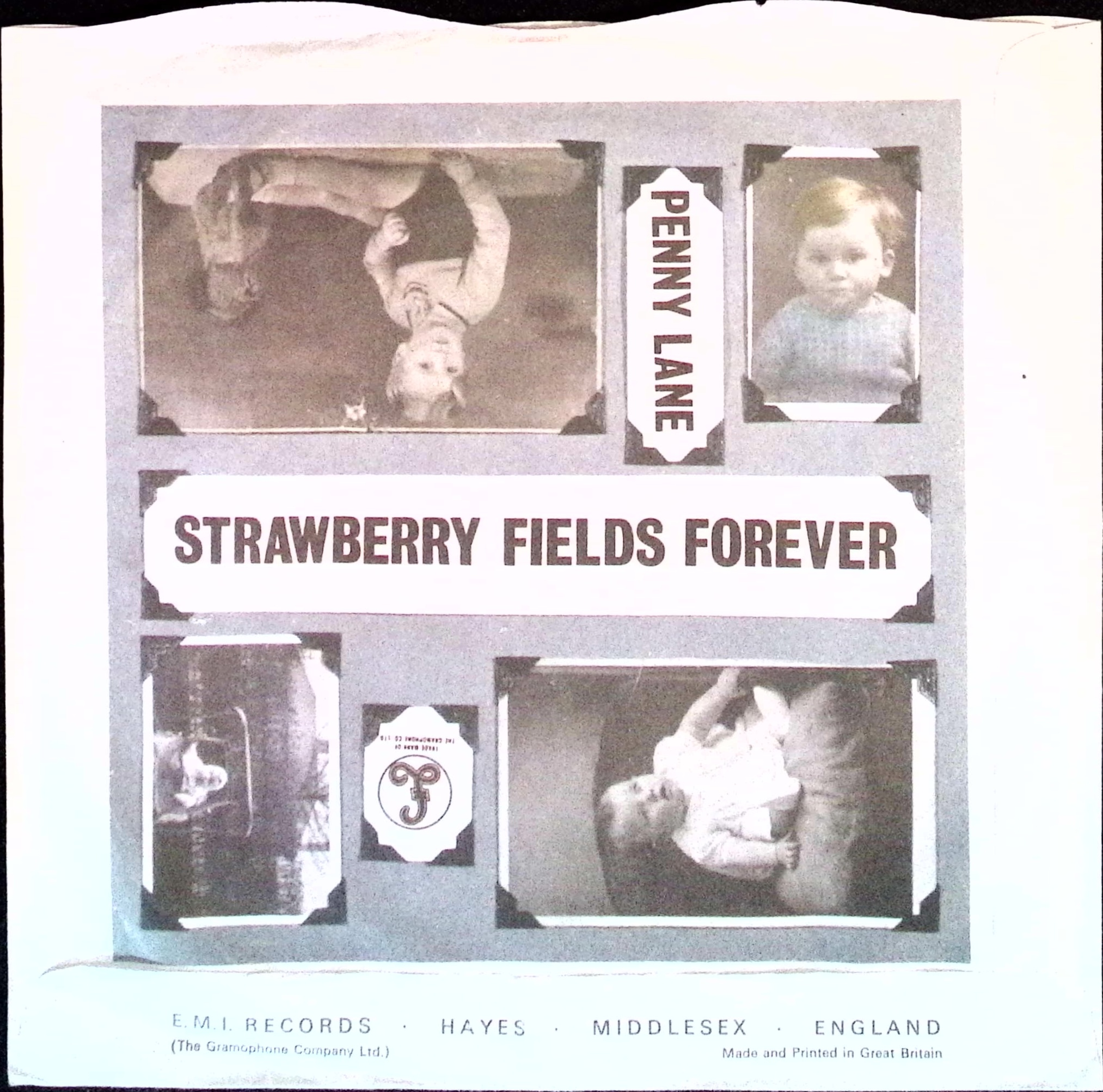 The Beatles - Strawberry Fields Forever / Penny Lane (Norway)
