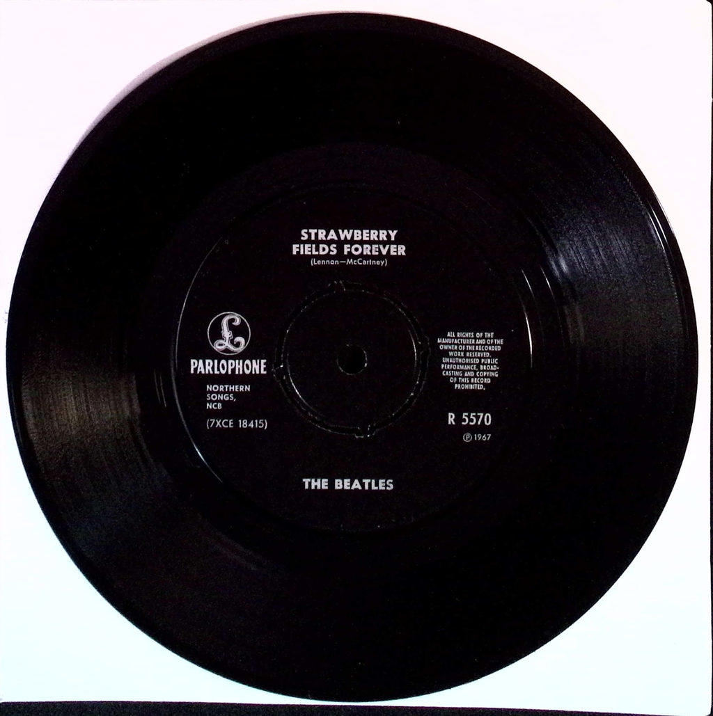 The Beatles - Strawberry Fields Forever / Penny Lane (Norway)