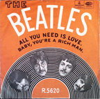 The Beatles - All You Need Is Love / Baby You're A Rich Man (Norway)