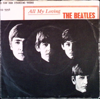 The Beatles - All My Loving / I Saw Her Standing There (Norway)