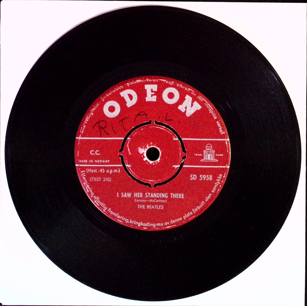The Beatles - All My Loving / I Saw Her Standing There (Norway)