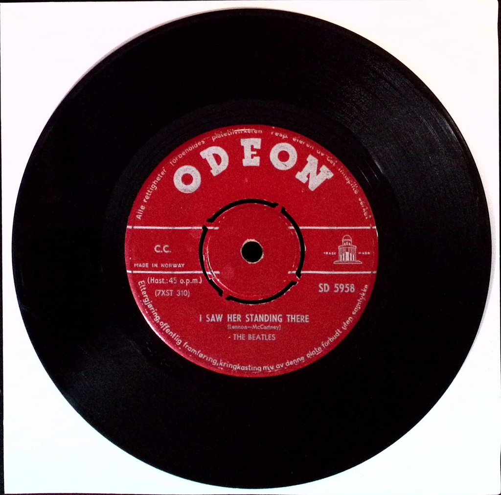 The Beatles - All My Loving / I Saw Her Standing There (Norway)