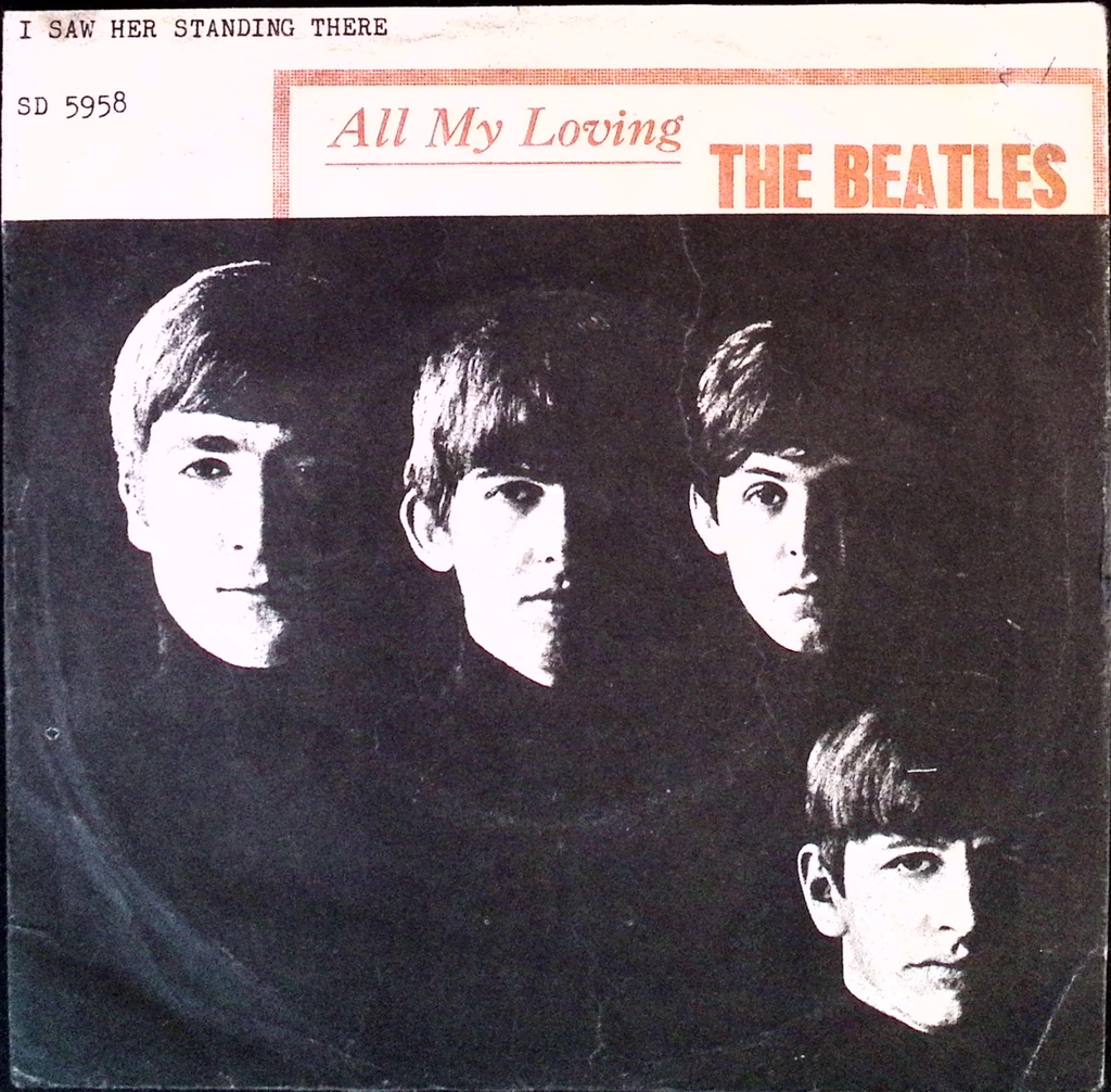 The Beatles - All My Loving / I Saw Her Standing There (Norway)