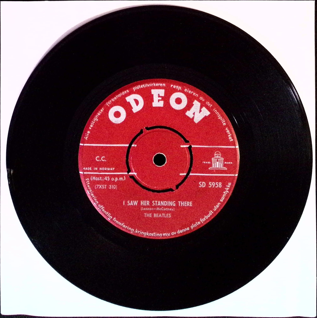 The Beatles - All My Loving / I Saw Her Standing There (Norway)