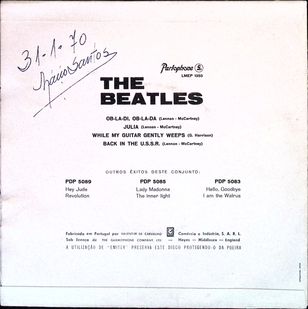 The Beatles - Ob-La-Di Ob-La-Da (Portugal)
