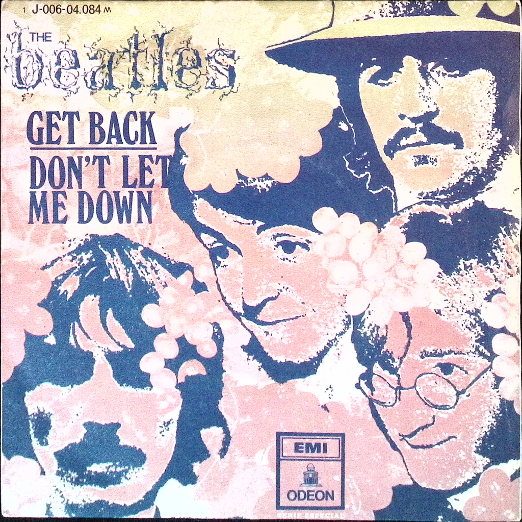 The Beatles - Get Back / Don't Let Me Down (Spain)
