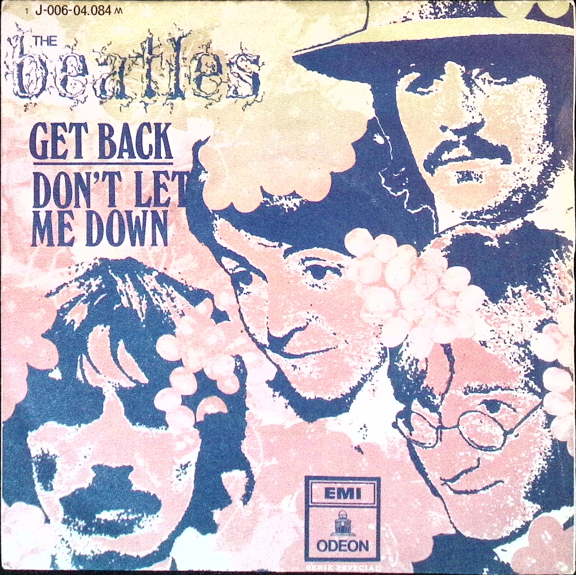 The Beatles - Get Back / Don't Let Me Down (Spain)