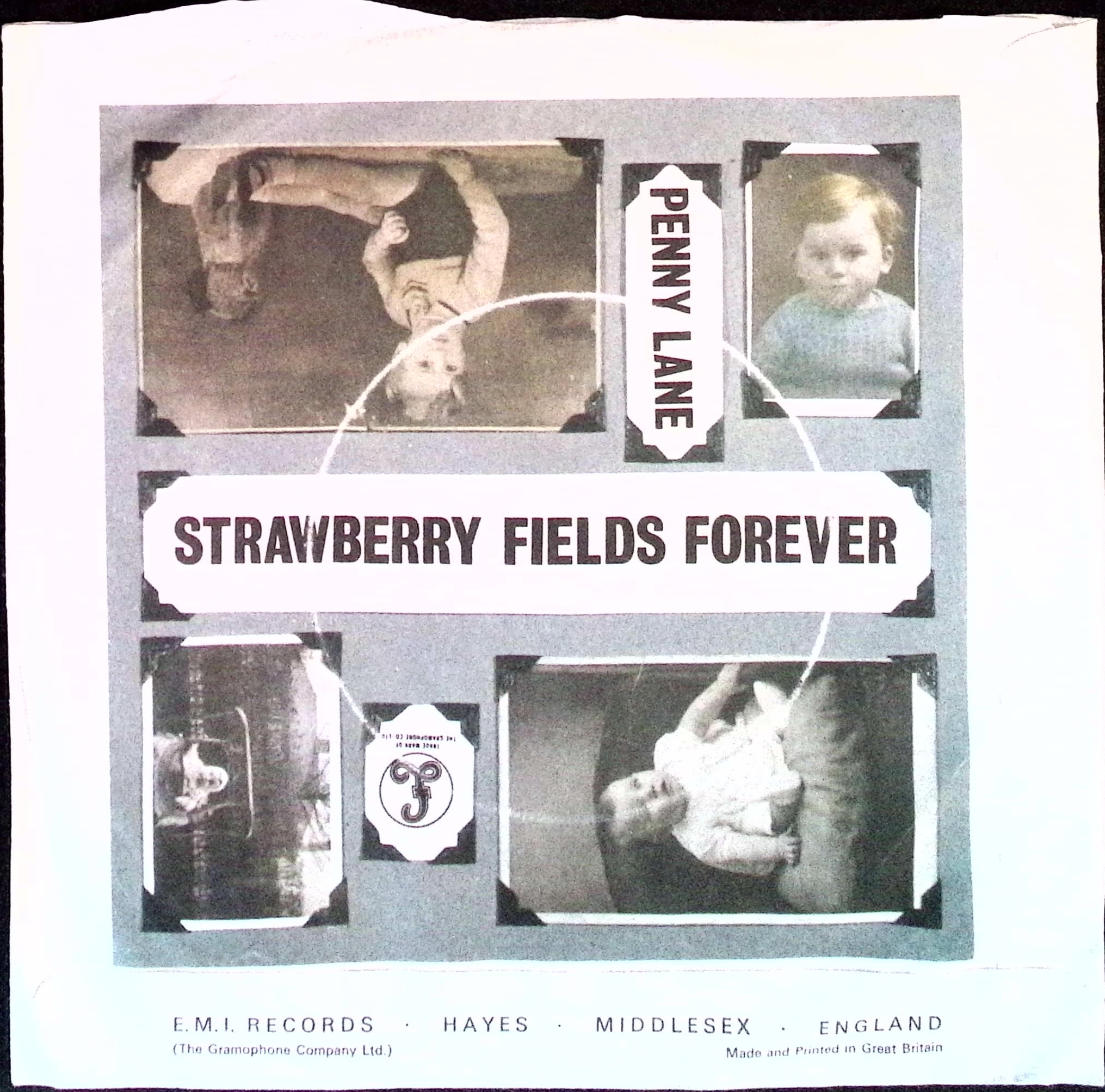 The Beatles - Strawberry Fields Forever / Penny Lane (Sweden)