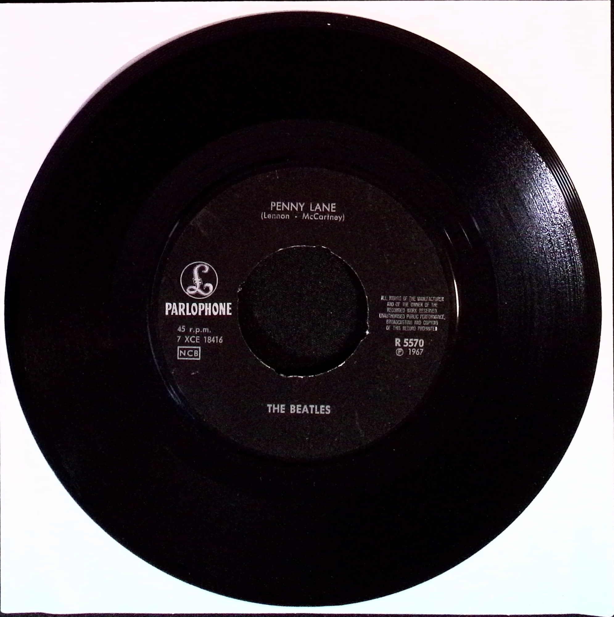 The Beatles - Strawberry Fields Forever / Penny Lane (Sweden)
