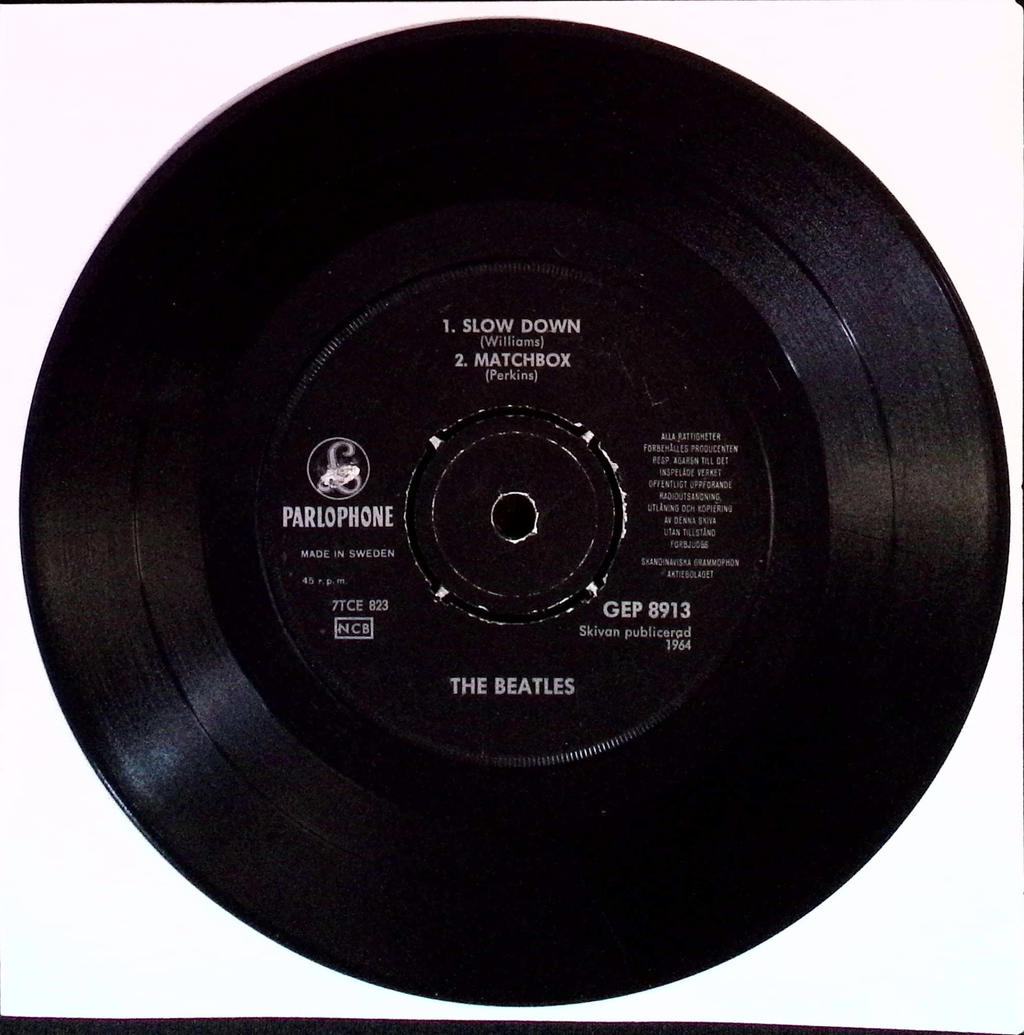 The Beatles - Long Tall Sally (Sweden)