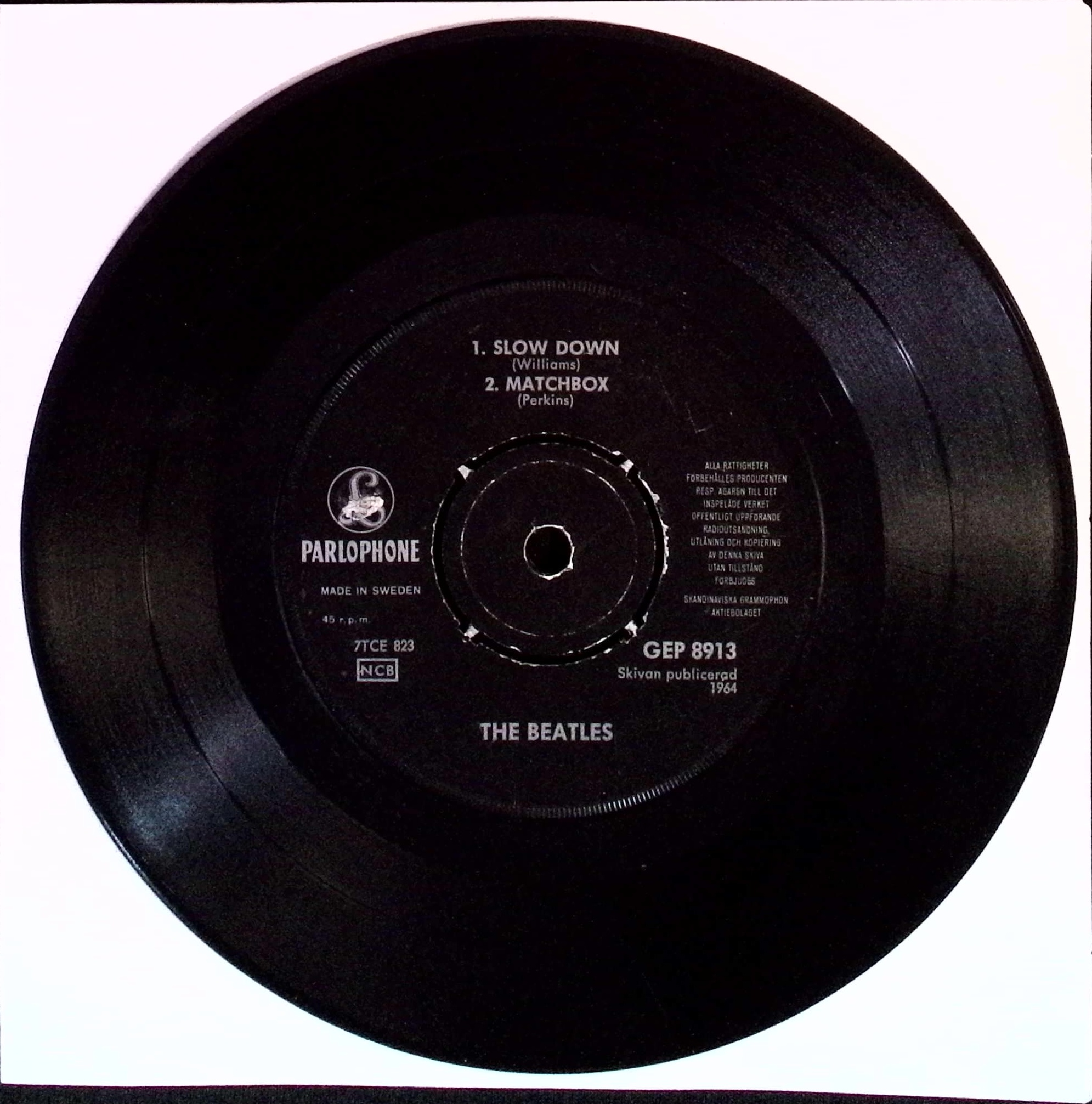 The Beatles - Long Tall Sally (Sweden)
