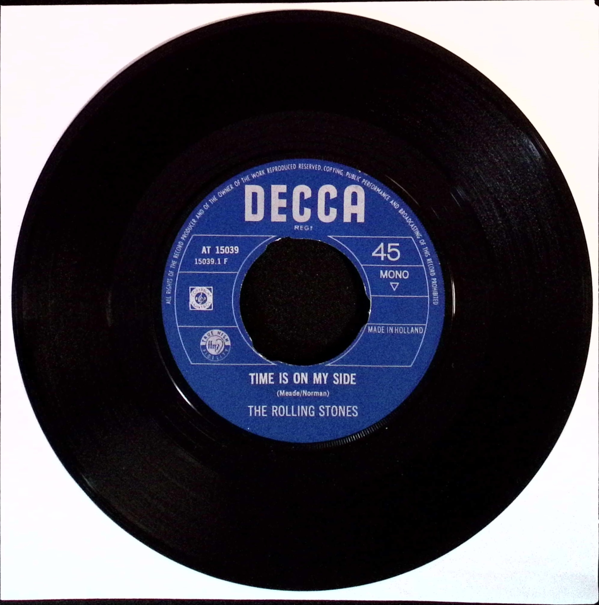 The Rolling Stones - Time Is On My Side / Congratulations (Netherlands)