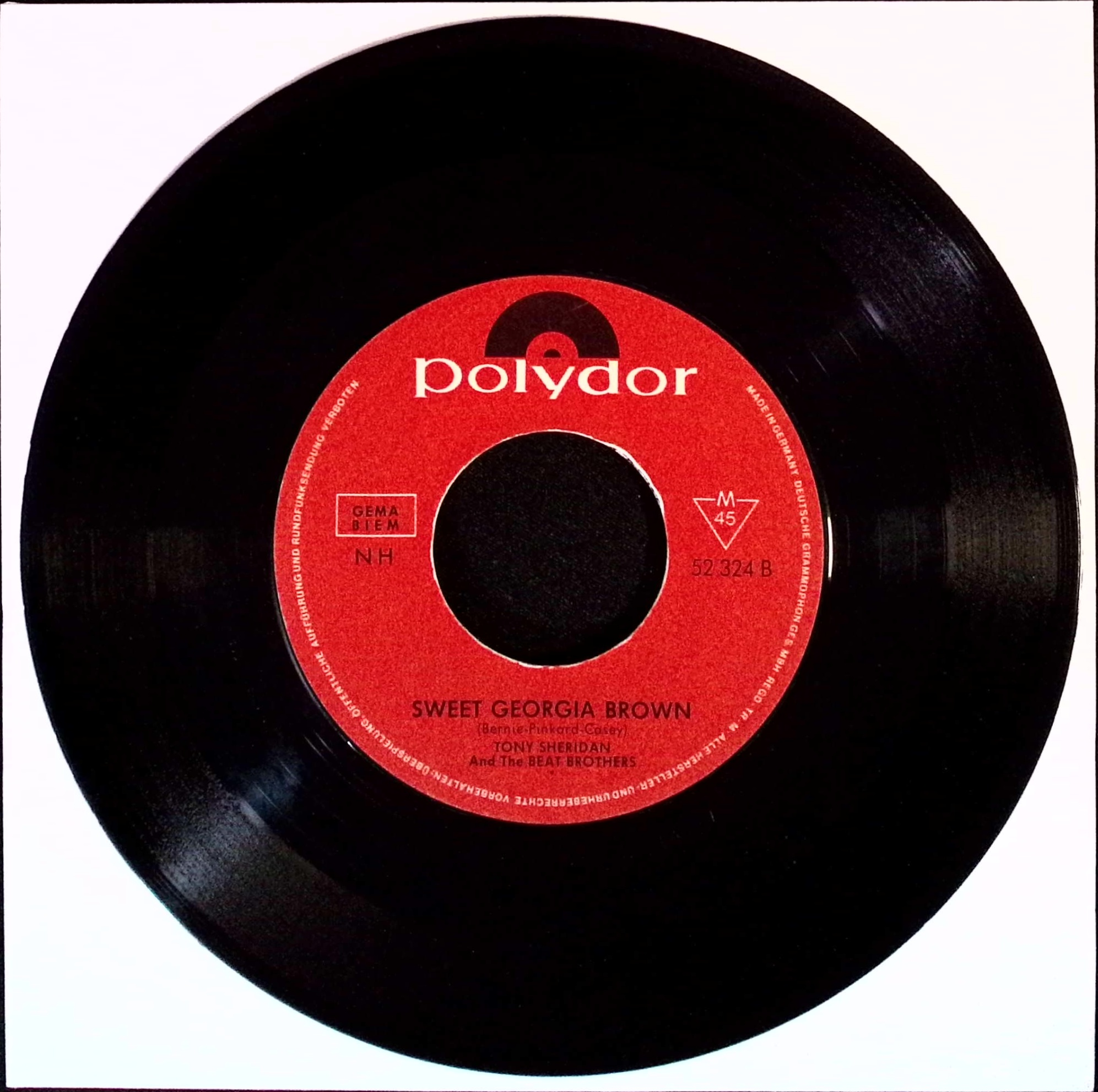 Tony Sheridan - Skinny Minny / Sweet Georgia Brown (Germany)