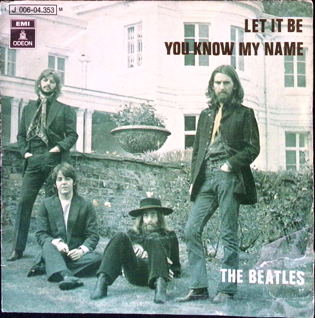 The Beatles - Let It Be / You Know My Name (Spain)
