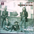 The Beatles - Let It Be / You Know My Name (Spain)