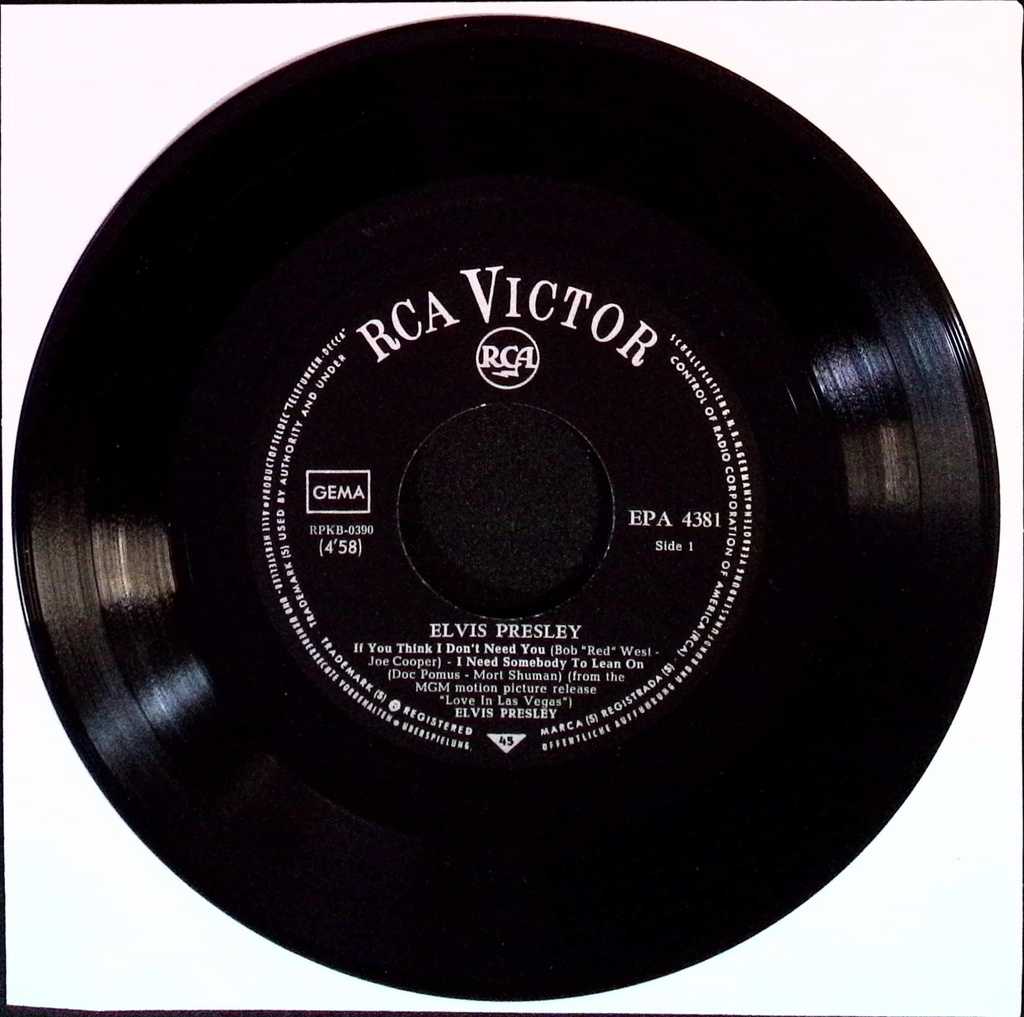 Elvis Presley - Love In Las Vegas (Germany)