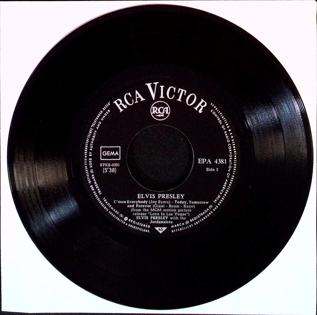 Elvis Presley - Love In Las Vegas (Germany)