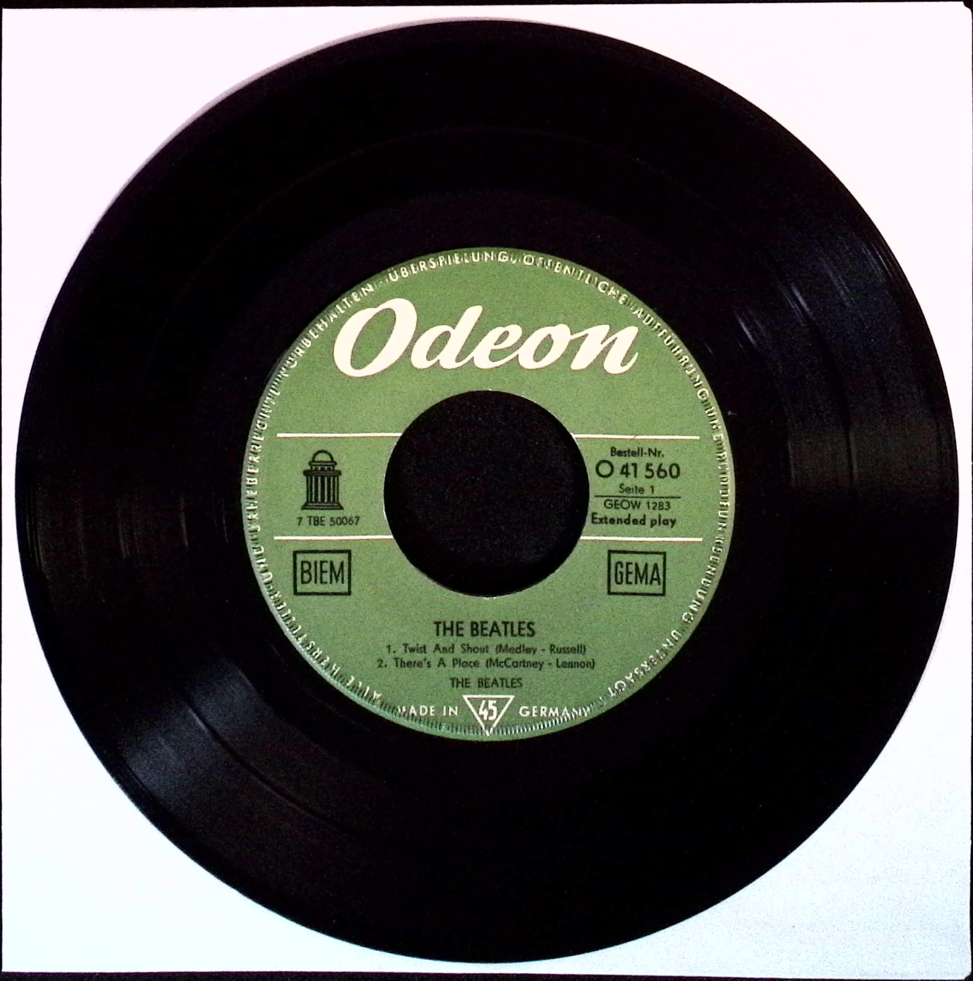 The Beatles - Twist And Shout (Germany)