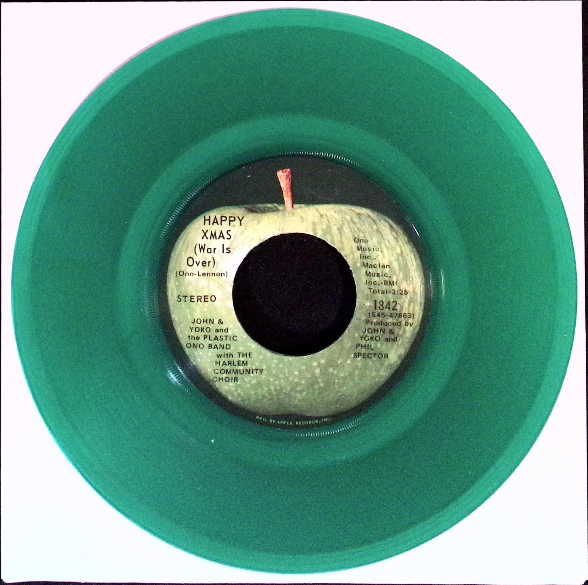 John Lennon - Happy Xmas (War Is Over) / Listen The Snow is Falling (USA)