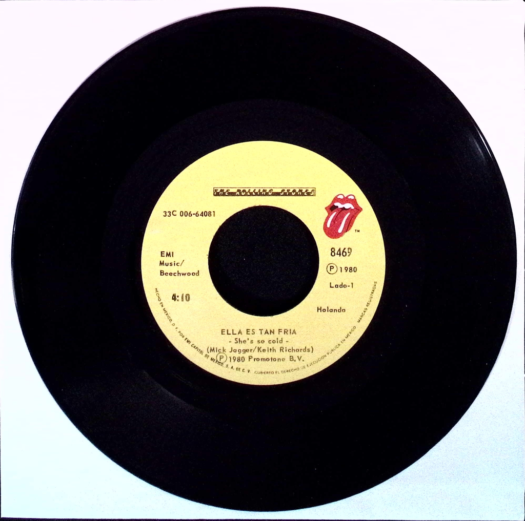 The Rolling Stones - She's So Cold / Send It To Me (Mexico)
