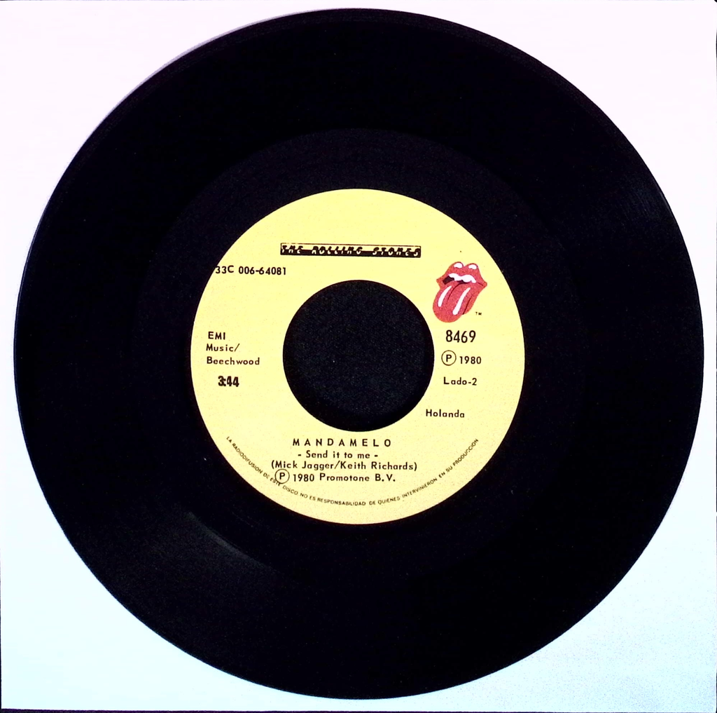 The Rolling Stones - She's So Cold / Send It To Me (Mexico)