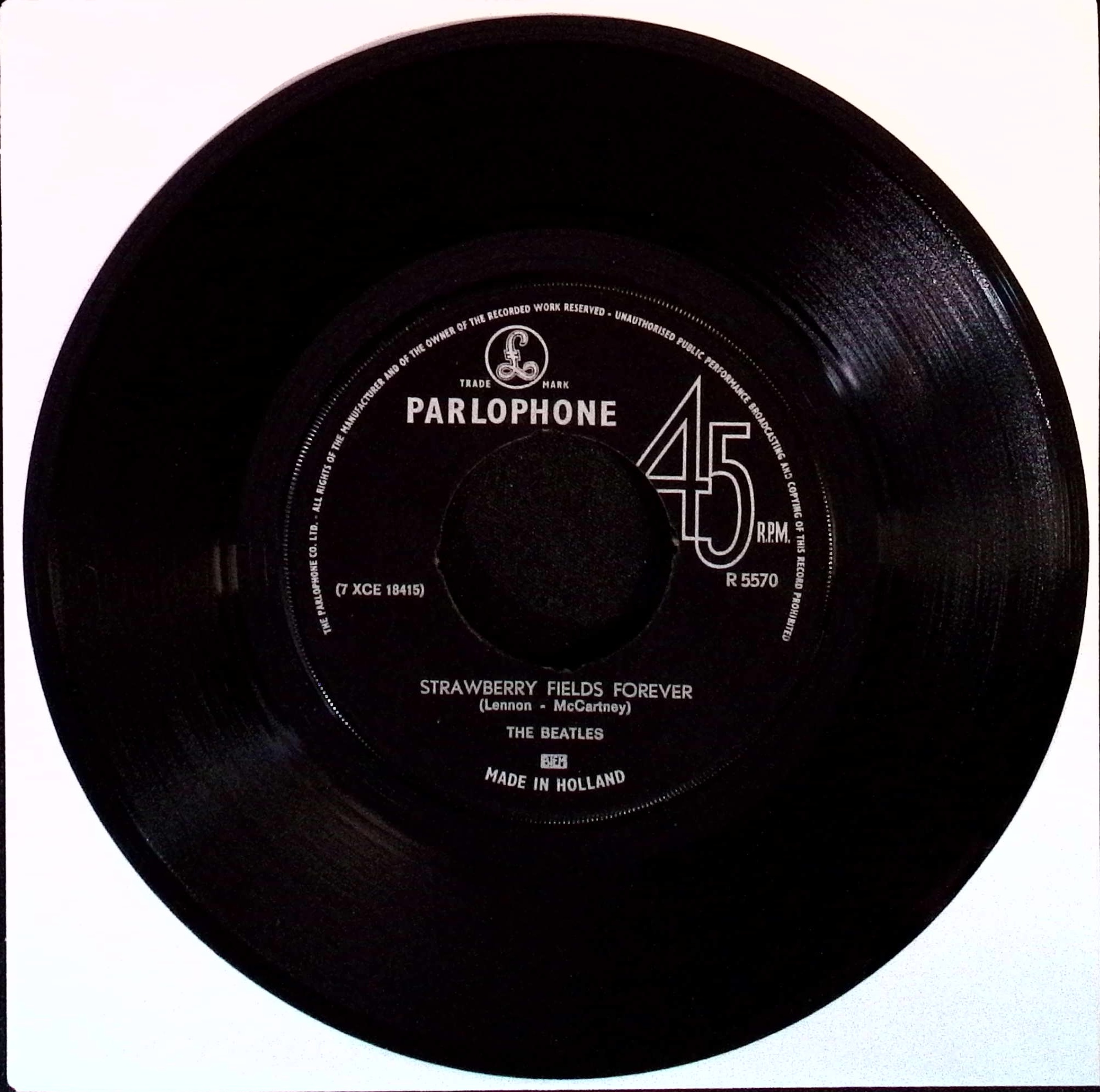 The Beatles - Strawberry Fields Forever / Penny Lane (Netherlands)