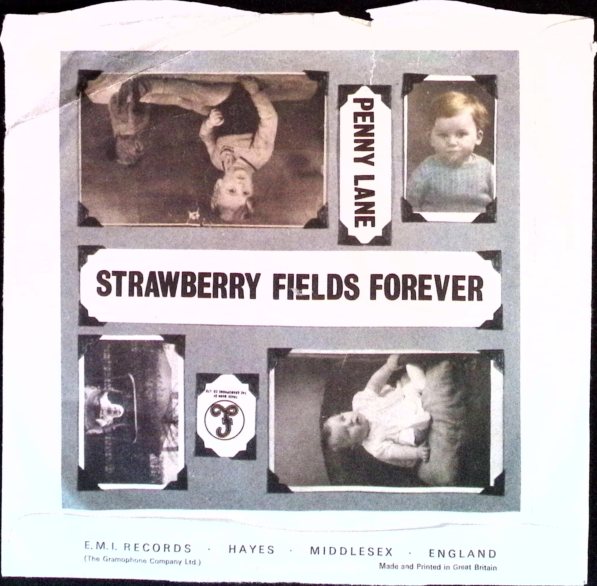 The Beatles - Strawberry Fields Forever / Penny Lane (Sweden)