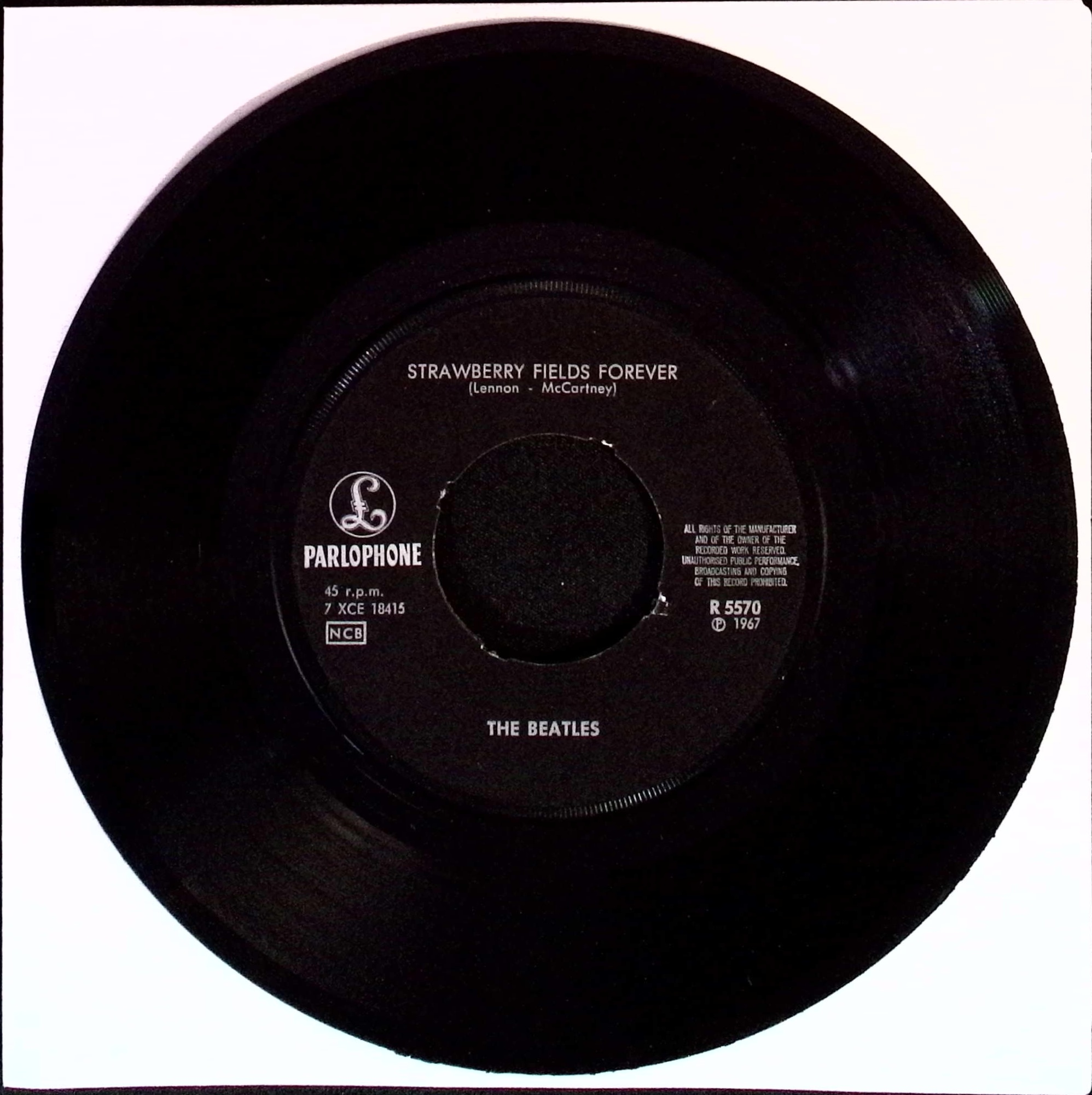 The Beatles - Strawberry Fields Forever / Penny Lane (Sweden)