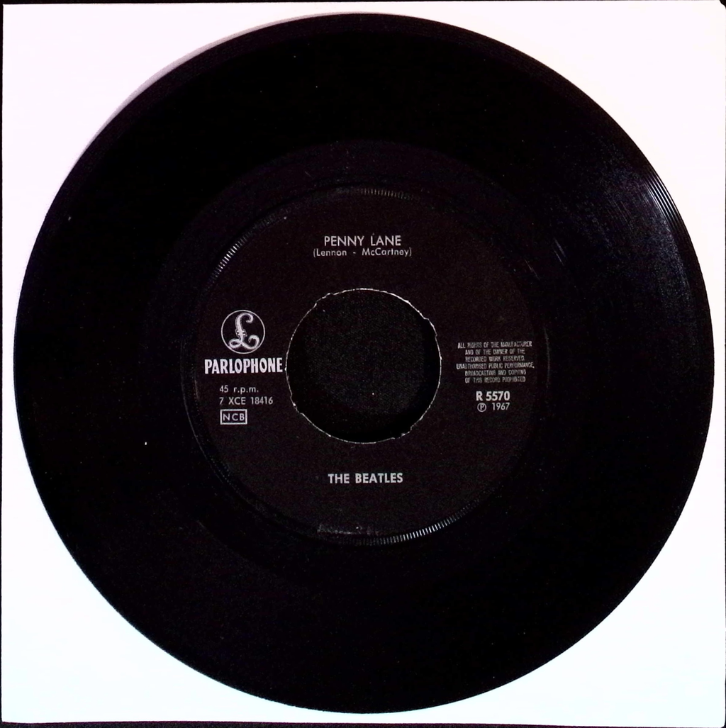 The Beatles - Strawberry Fields Forever / Penny Lane (Sweden)