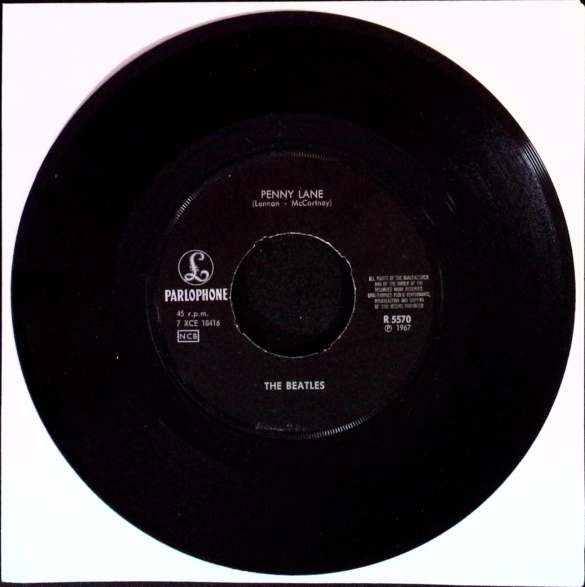 The Beatles - Strawberry Fields Forever / Penny Lane (Sweden)