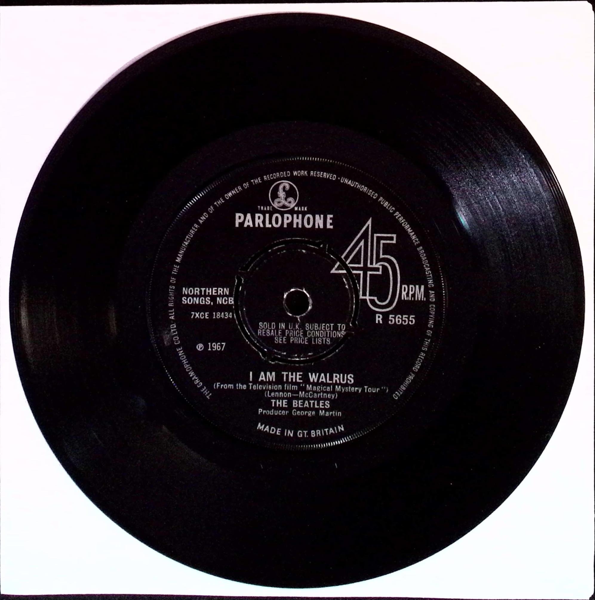 The Beatles - Hello Goodbye / I Am The Walrus (Denmark)