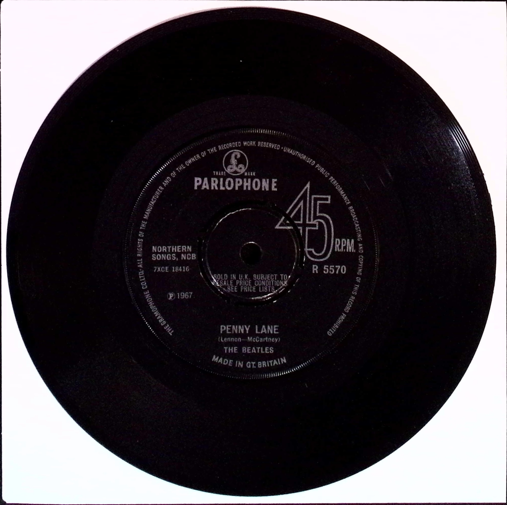 The Beatles - Strawberry Fields Forever / Penny Lane (UK)