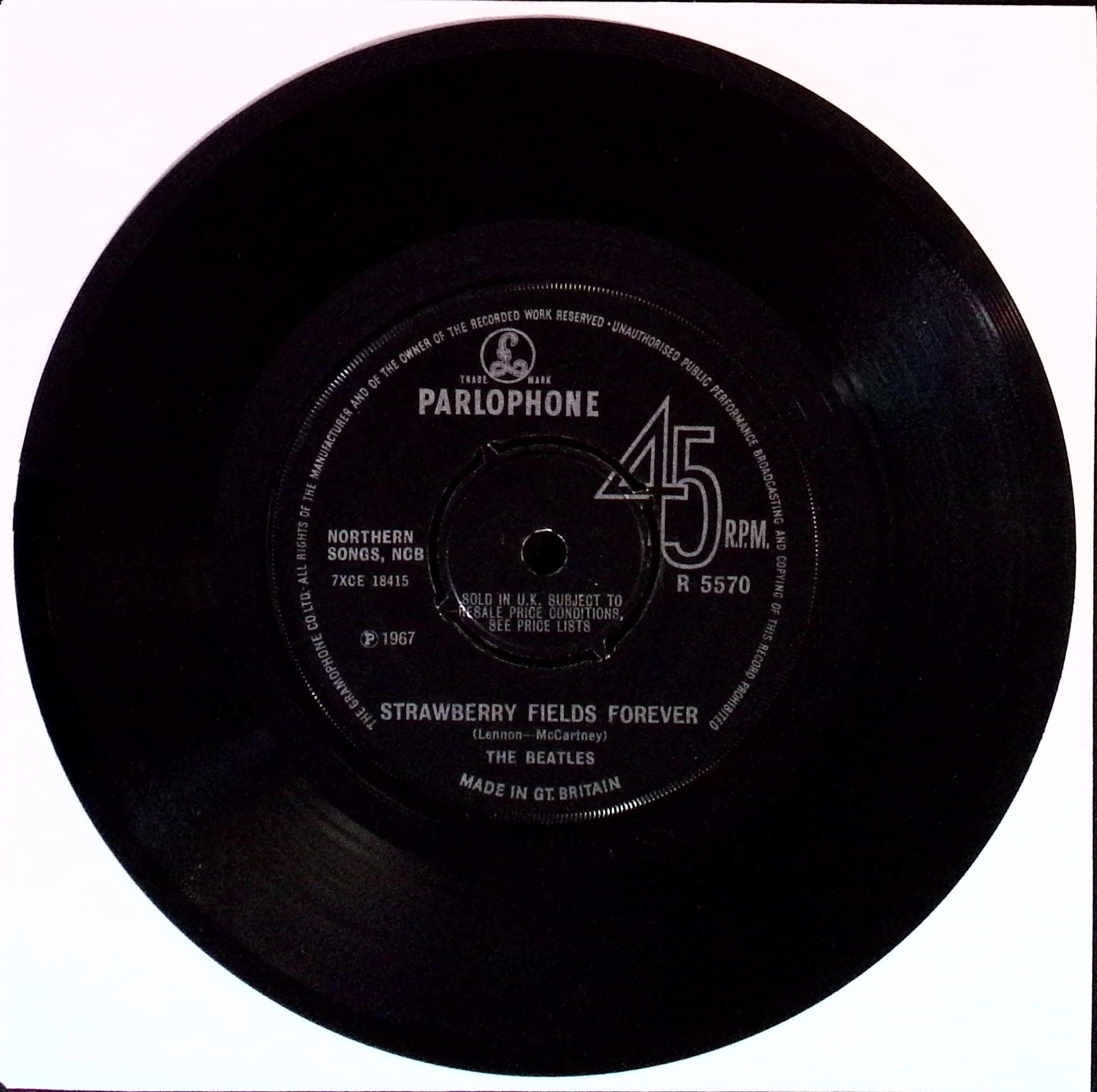 The Beatles - Strawberry Fields Forever / Penny Lane (UK)