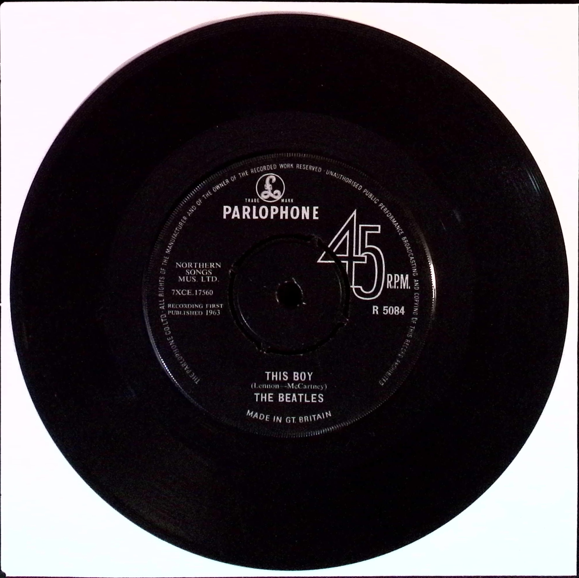 The Beatles - I Want To Hold Your Hand / This Boy (UK)